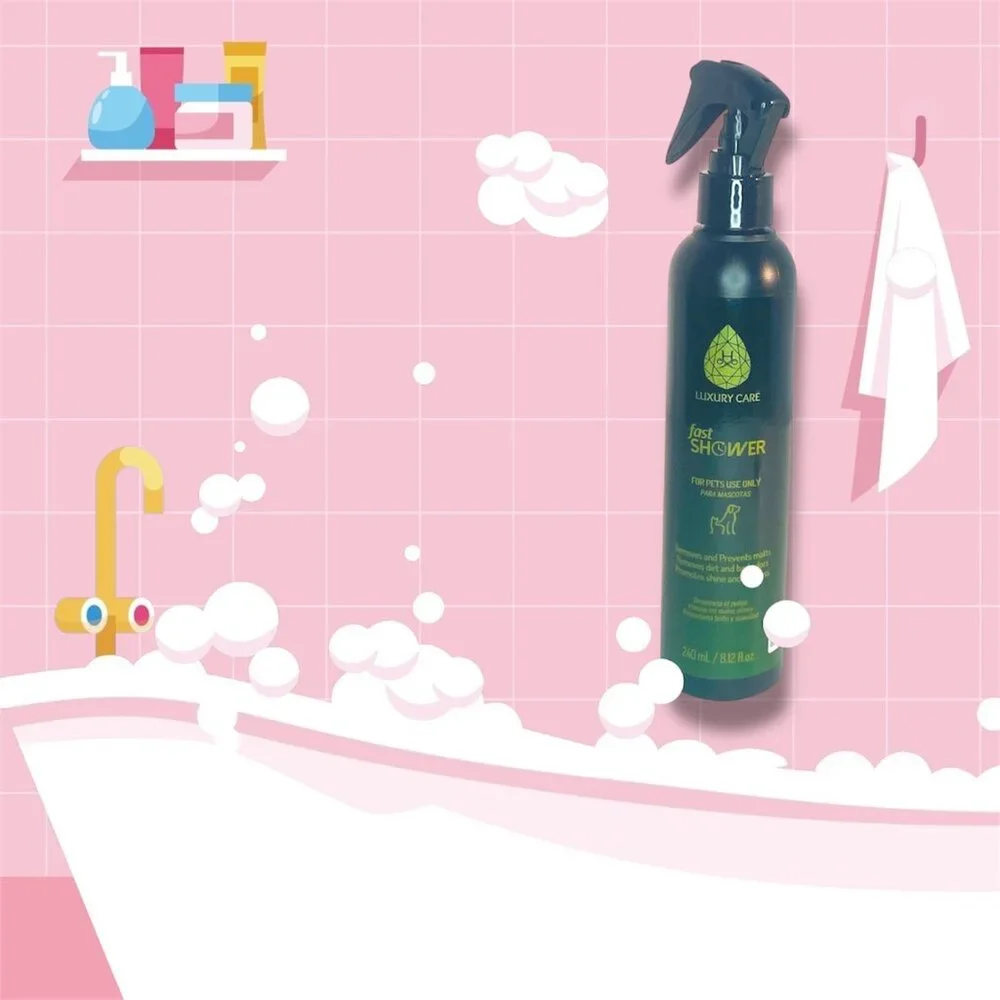 Hydra Luxury Care Fast Shower Cat & Dog Deodorizer Spray, 8.12-fl oz bottle